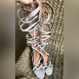 Women's Strappy Gladiator Sandals - Gray Jeffrey Campbell